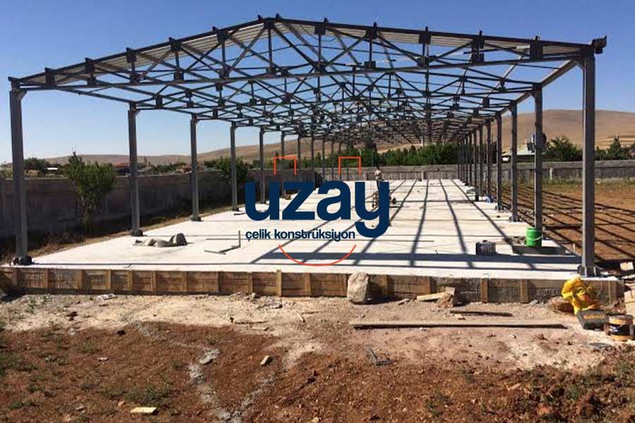 Çelik Konstrüksiyon Depo, Ağıl ve Hangarın Avantajları - Uzay Çelik